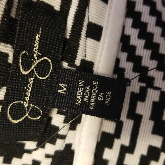 Jessica Simpson Womens Black White Printed Shorts - Picture 10 of 13